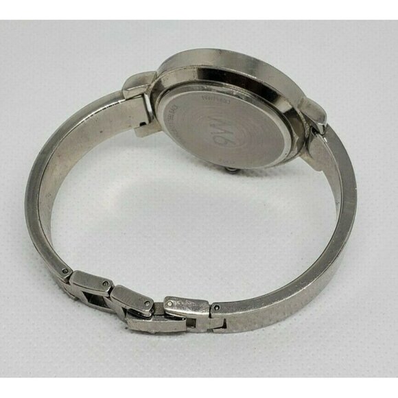 Nine West NW/1631 Silver Tone Quartz Analog Ladies Watch Y121E NW/1631 - Picture 10 of 11